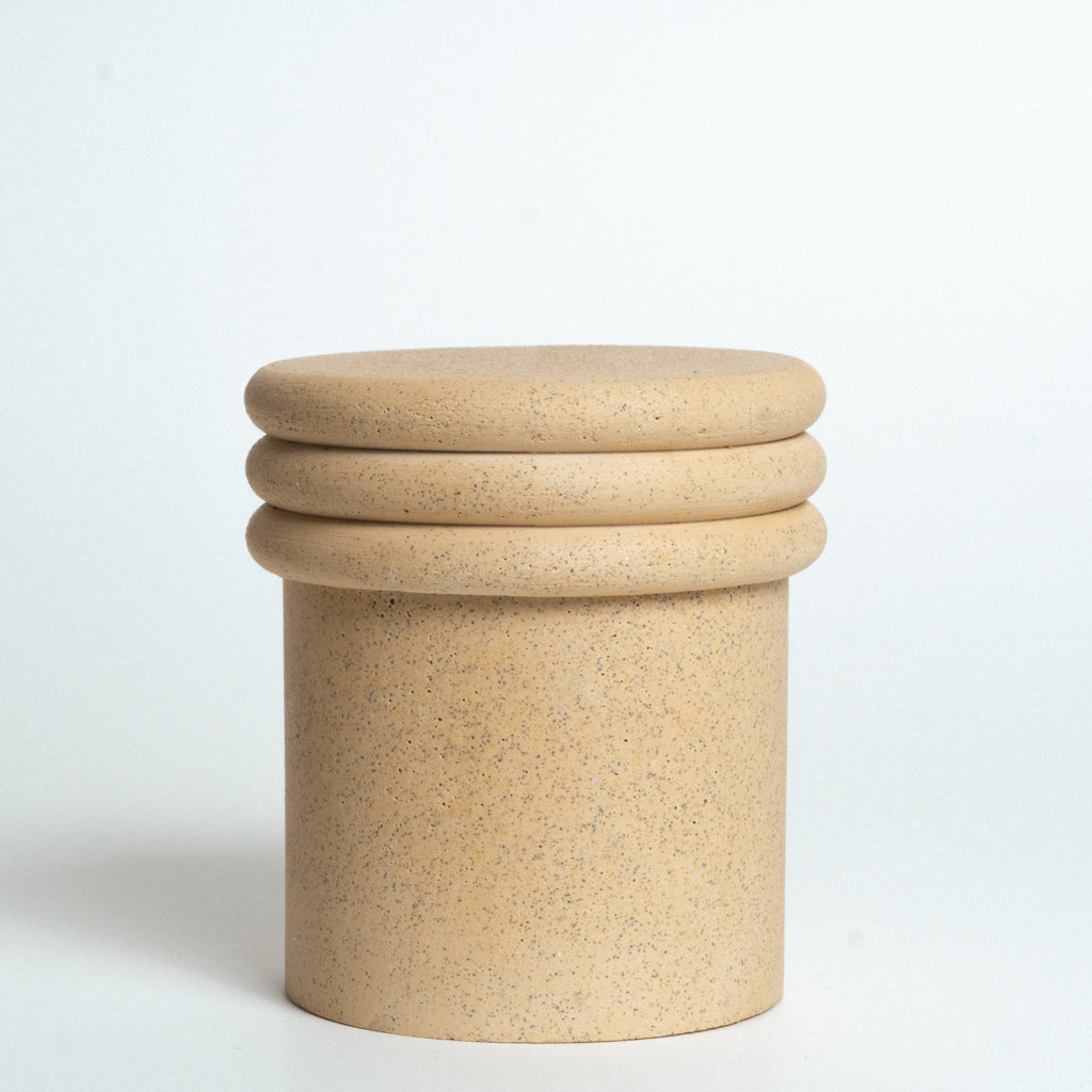 Top heavy JAR BEIGE
