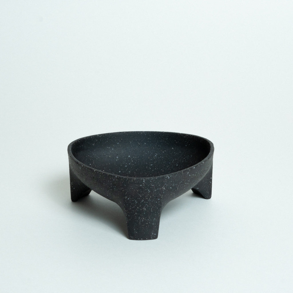 Raised column BOWL BLACK