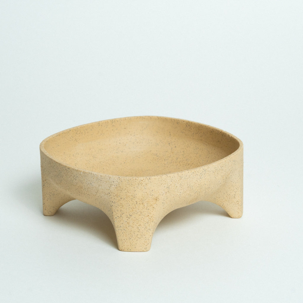 Raised column BOWL BEIGE