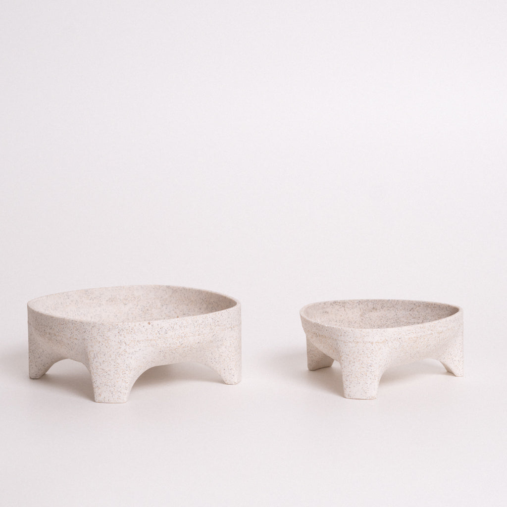 Raised column BOWL WHITE